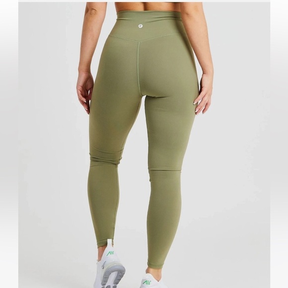 AYBL Core Olive Green Leggings - Picture 2 of 8